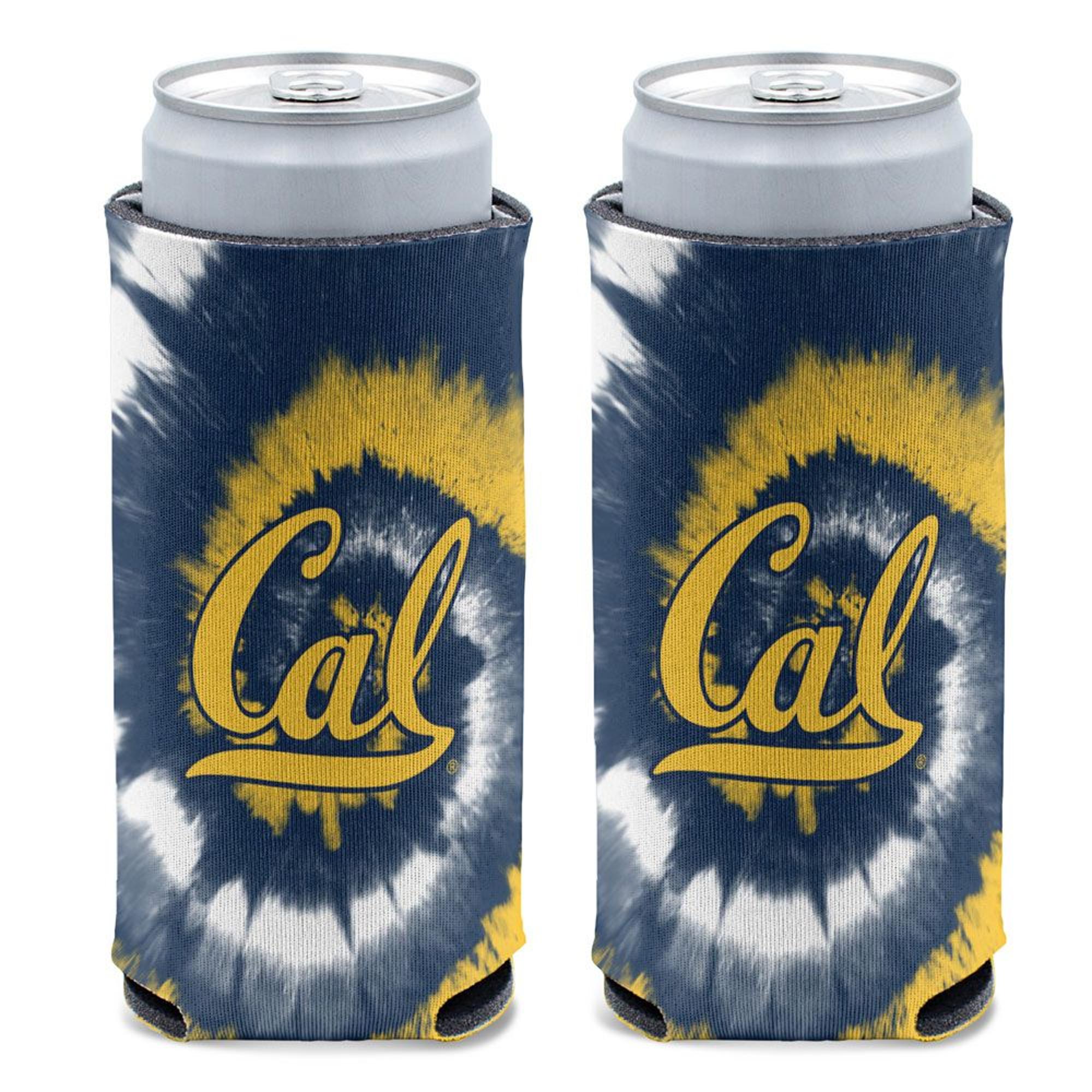 Product image 1 of 1 for Tie Dye Slim Can Cooler 12 oz. Cal Logo