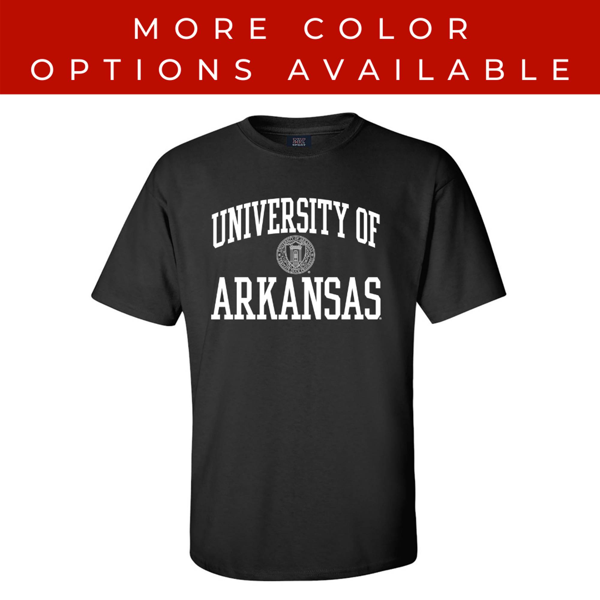 image of: University of Arkansas Seal Short Sleeve Tee
