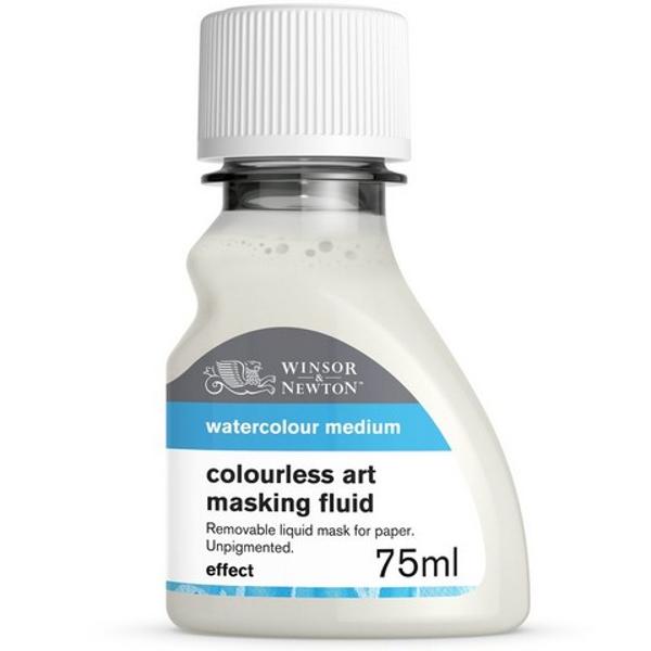 Winsor Newton REMOVABLE Colourless Masking Fluid 75ml; $15.99