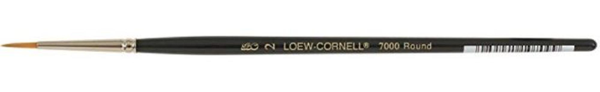 image of: LaCorneille Golden Taklon Short Handle Brushes