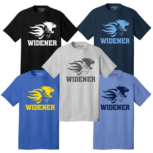 Classic Widener Lions Tee; $19.99