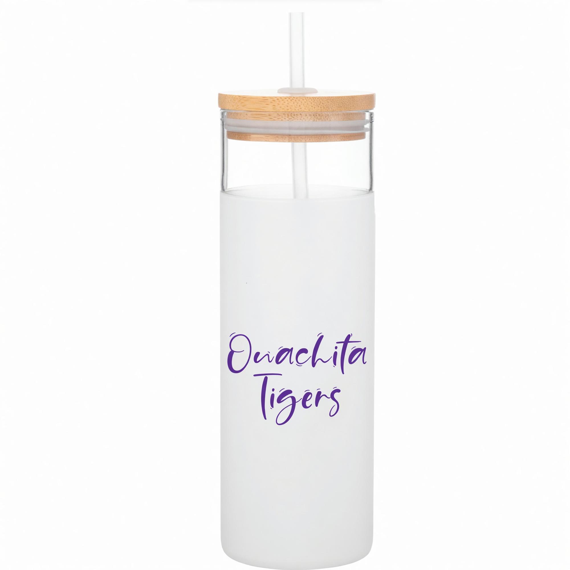 Product image 1 of 2 for *FINAL SALE* Ouachita Tigers Evelyn Glass Tumbler