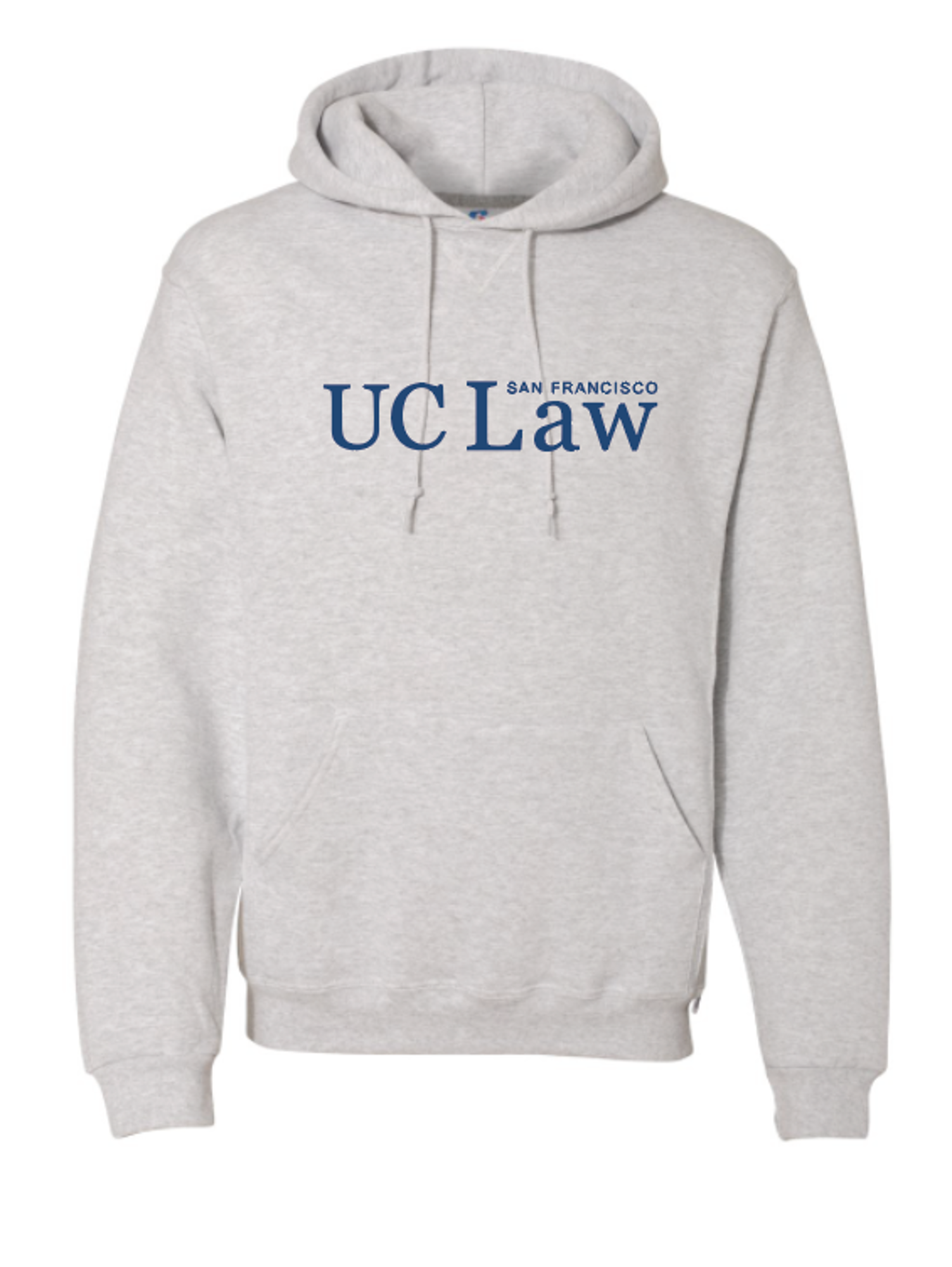 UC Law SF Unisex Russell Heather Fleece Primary Logo Hood UC Law SF Store