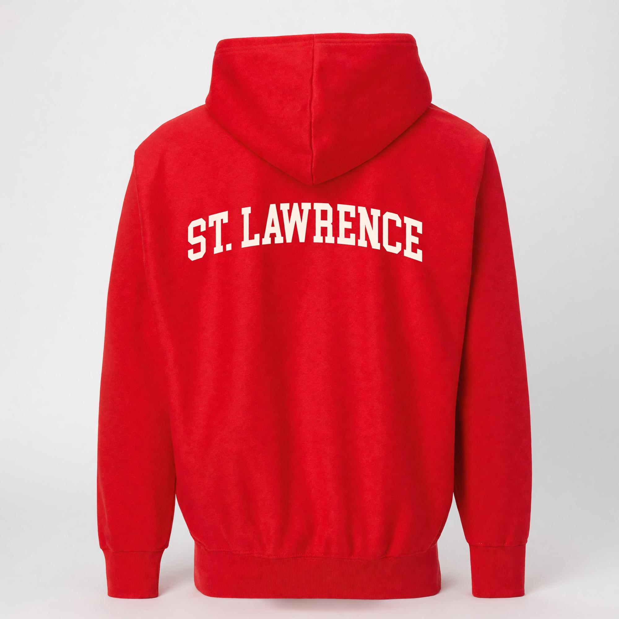 Product image 2 of 2 for Pro-Weave Red Hood Sweatshirt with Embroidery