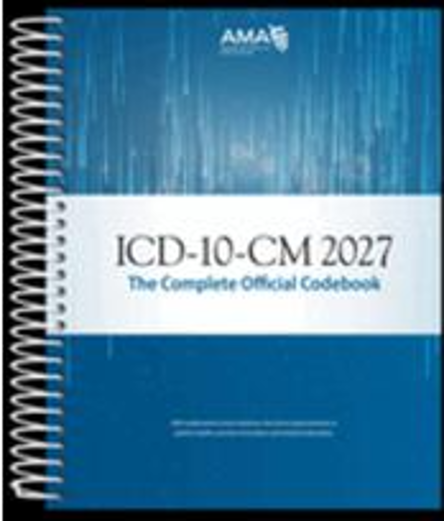 Cover image for ICD-10-CM 2027: The Complete Official Codebook with Guidelines