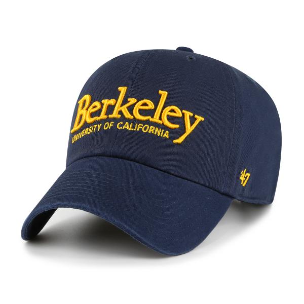 Script Clean Up Hat UC Berkeley Logo; $32.00