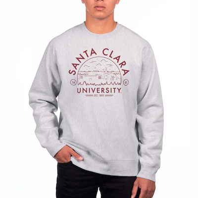 image of: Santa Clara Broncos Heritage Heavyweight Crew, Gray
