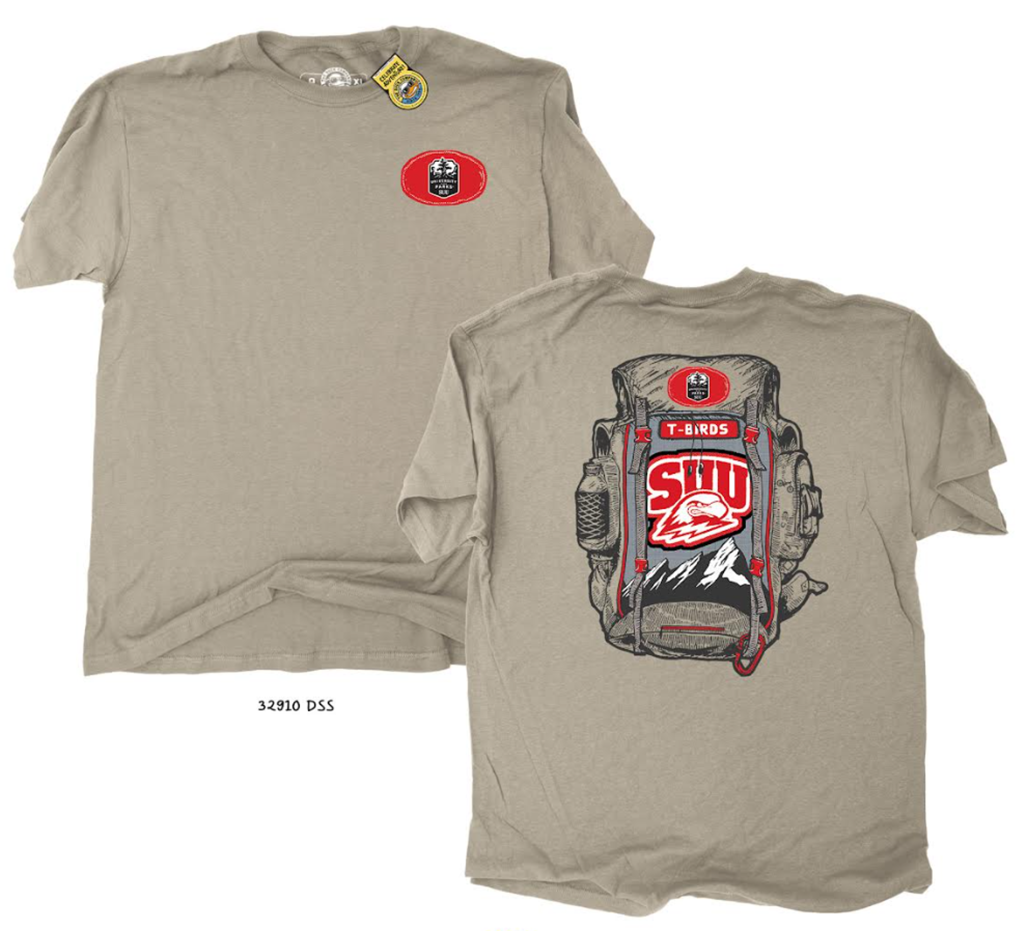 image of: The Duck Co SUU Backpackin' Tee