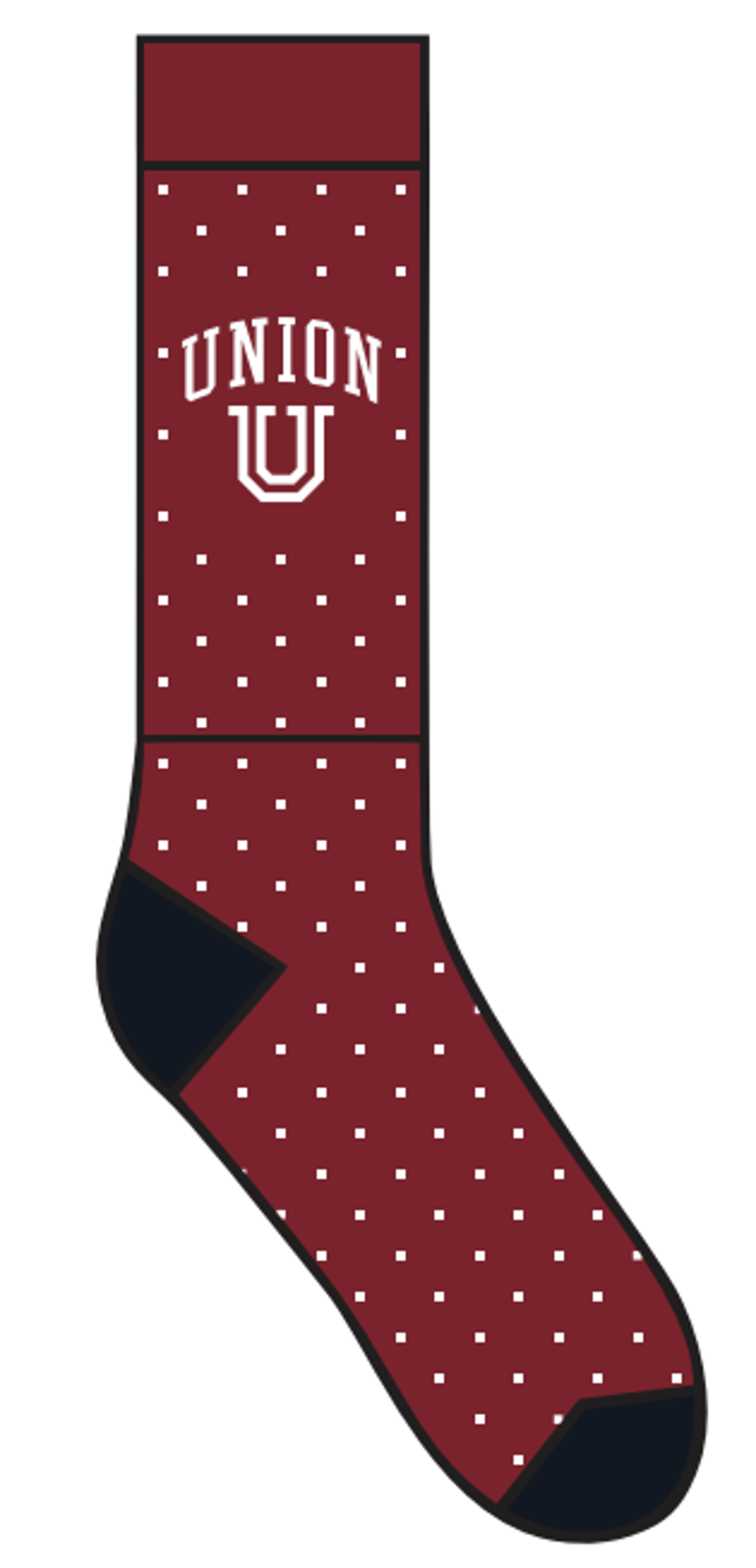 image of: Union Mid-Calf Dress Sock