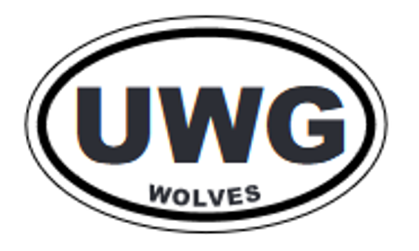 UWG WOLVES DECAL; $6.99