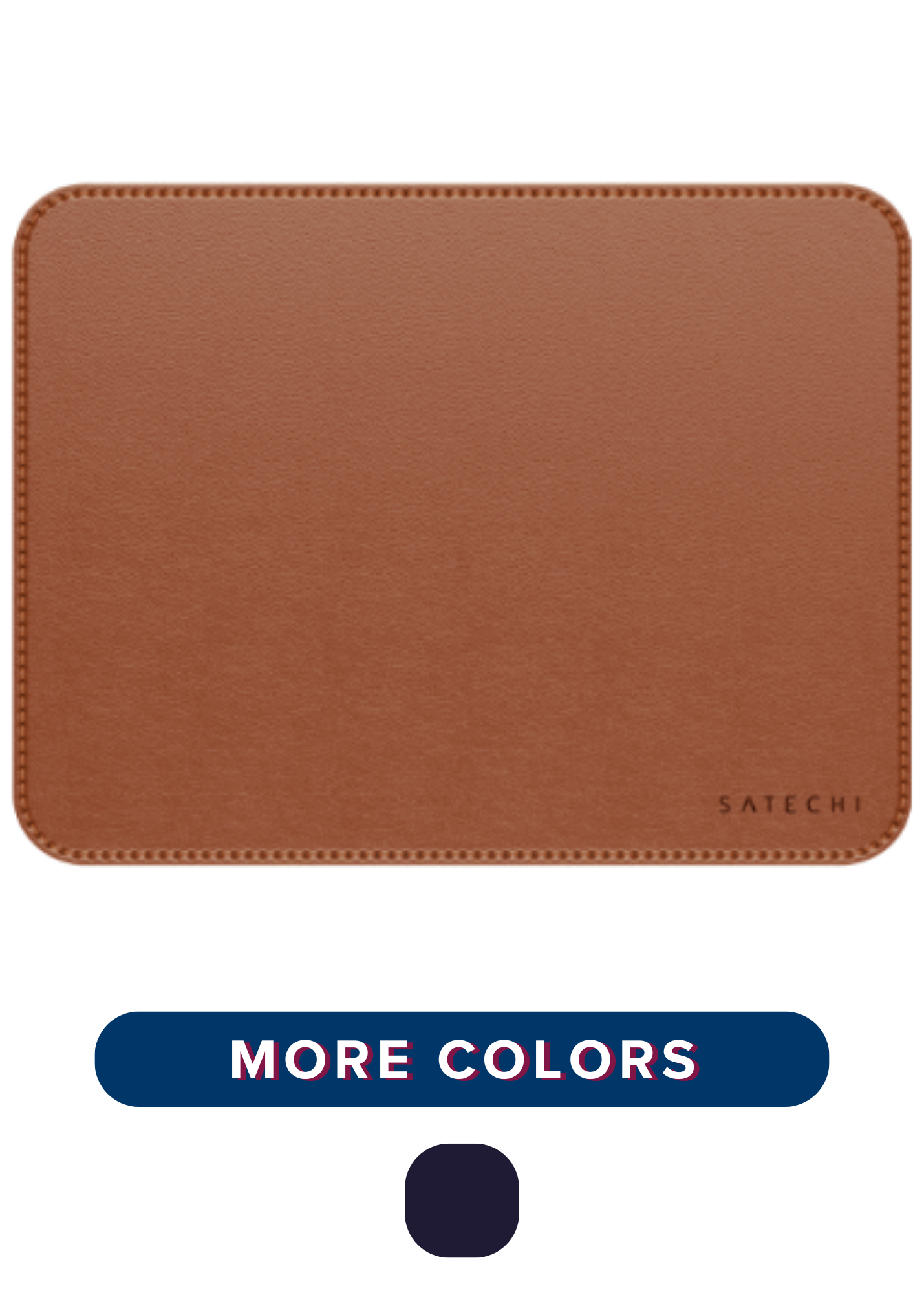Product image 1 of 1 for Satechi 7.5in x 10in Vegan-Leather Premium Mouse Pad