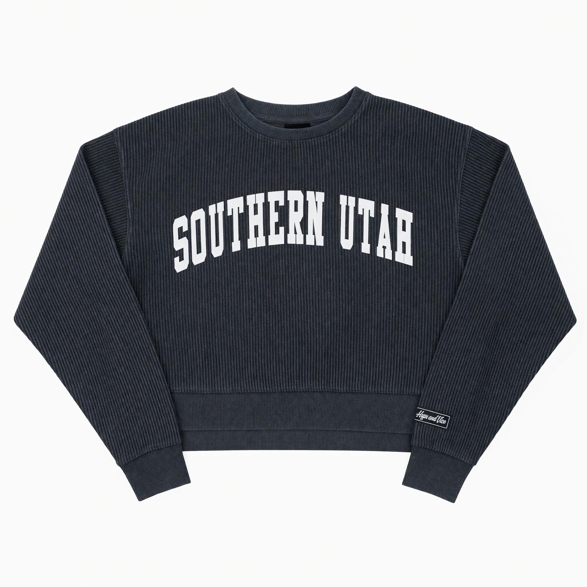Product image 1 of 3 for CROPPED CORDUROY SOUTHERN UTAH CREW