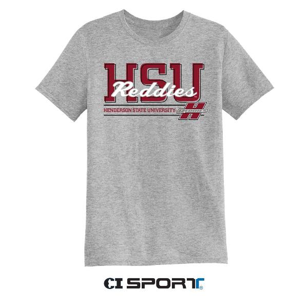 HSU Reddies Albatross Dakota Triblend Tee; $21.99