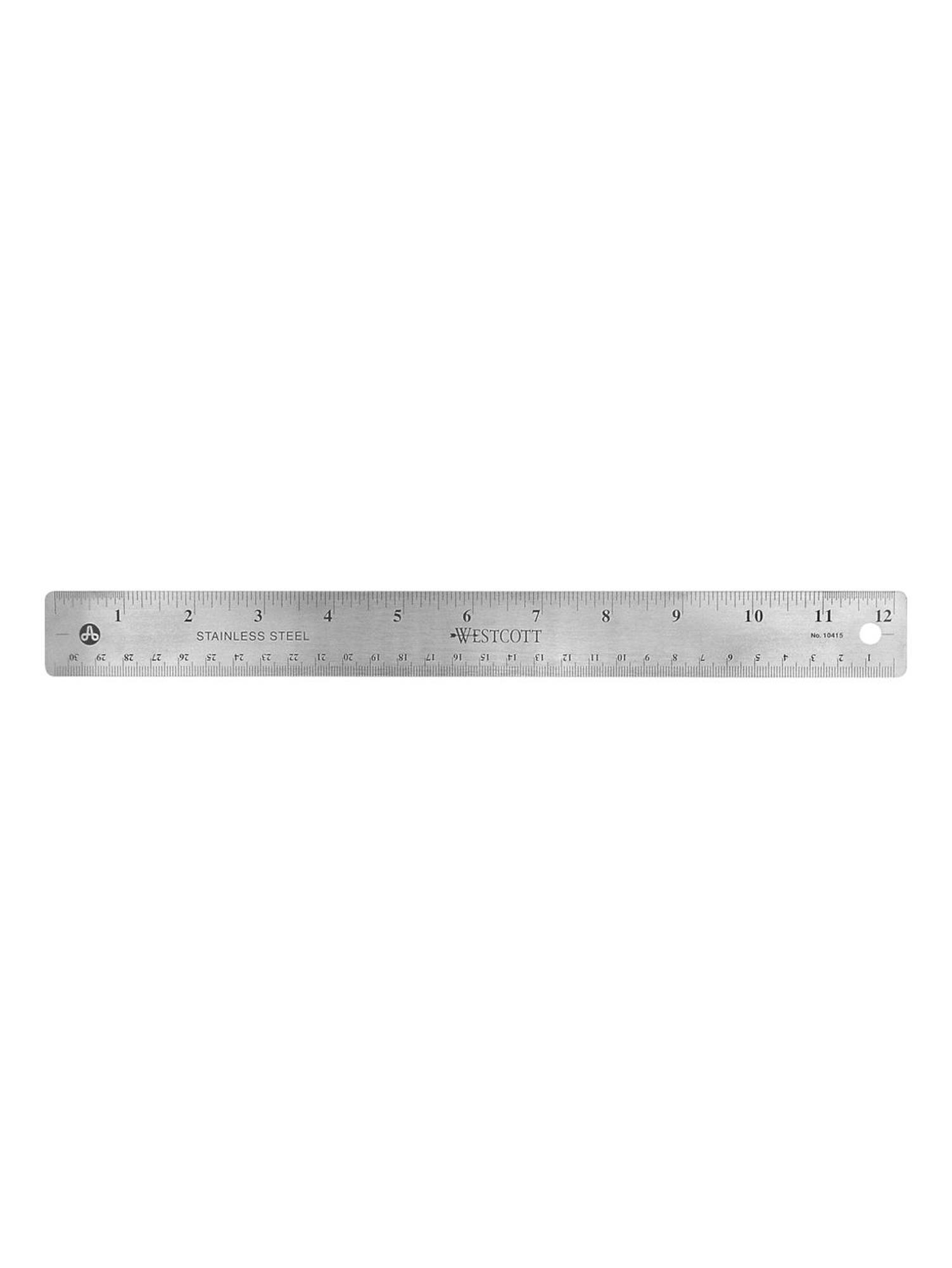 Product image 1 of 1 for Westcott 12in Stainless Steel Ruler