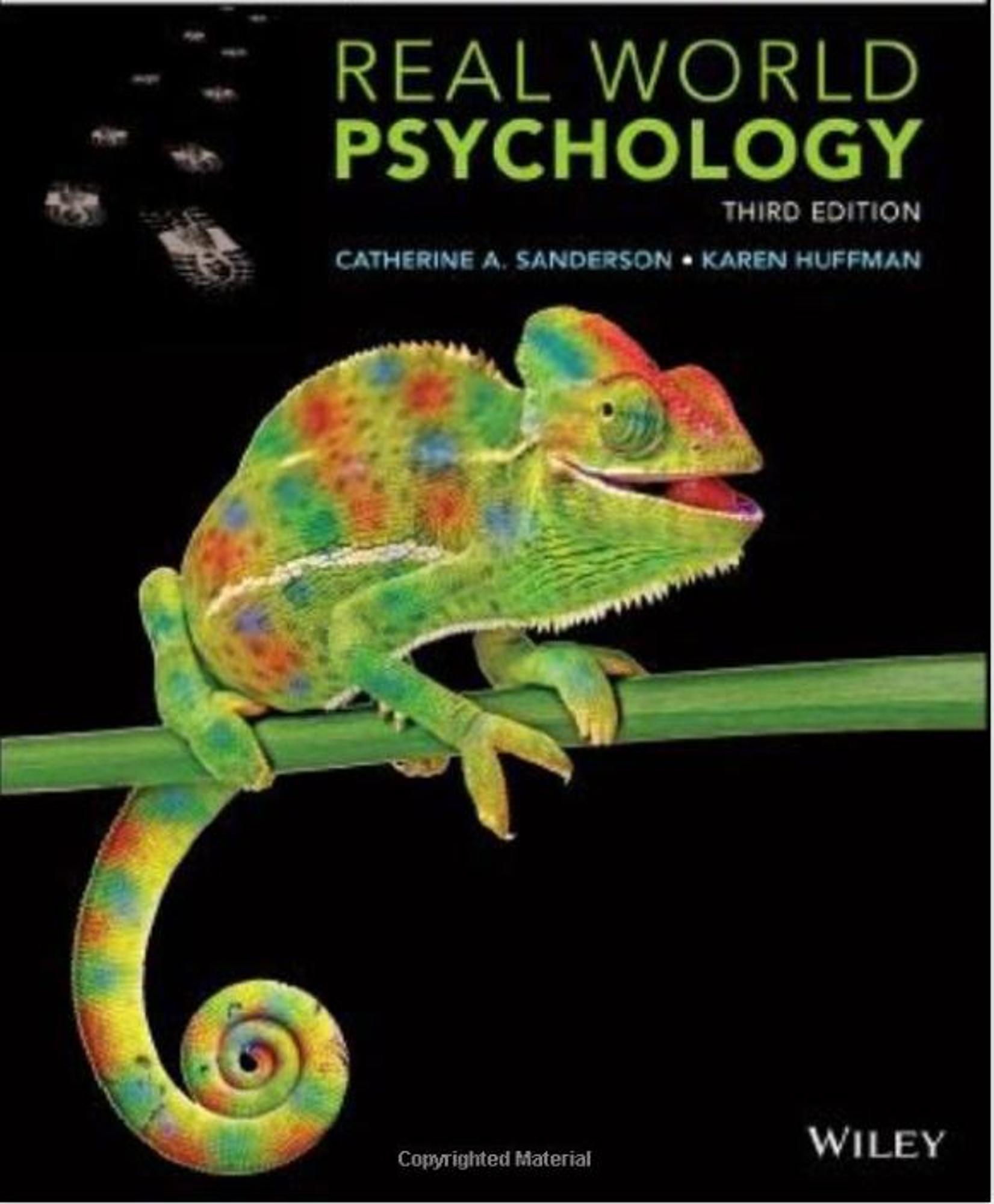 Cover image for Real World Psychology- Loose Leaf- w/ WILEY PLUS 3e