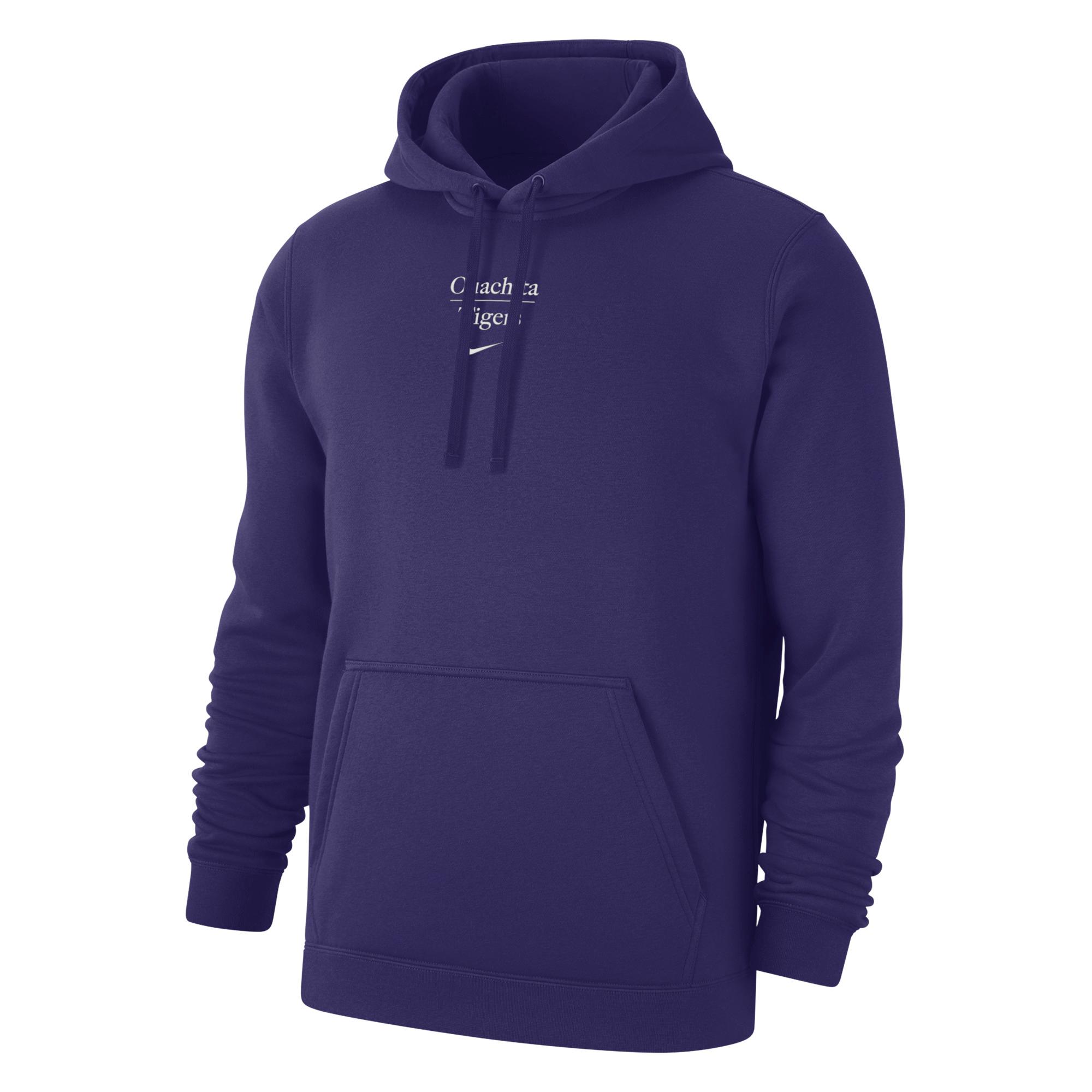 image of: Ouachita Tigers Nike Club Fleece Hoodie