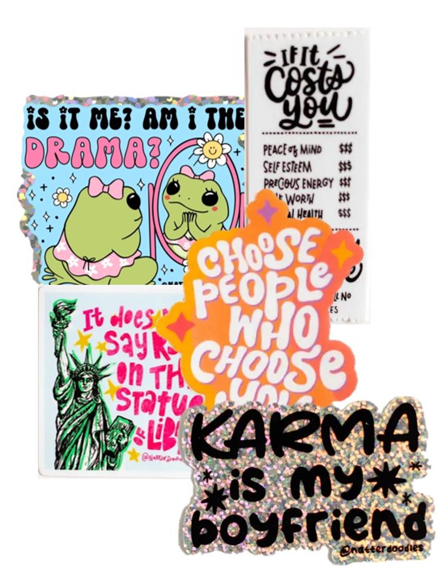 Product image 4 of 6 for Natter Doodle Stickers