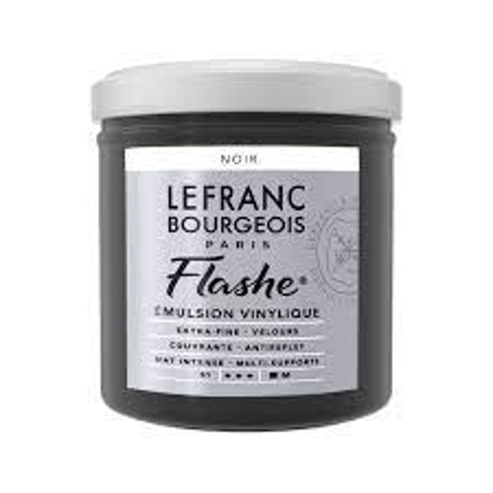 image of: Flashe Artist's Color, 125ml Jar, Black