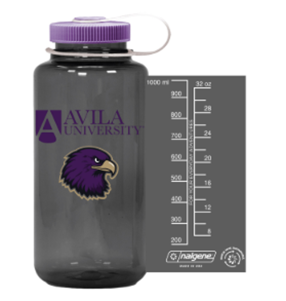 WATER BOTTLE 32 OZ WIDE MOUTH SMOKE; $22.99