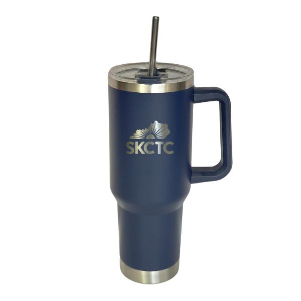 KSEKY 40 OZ TUMBLER MIDNIGHT BLUE; $39.99
