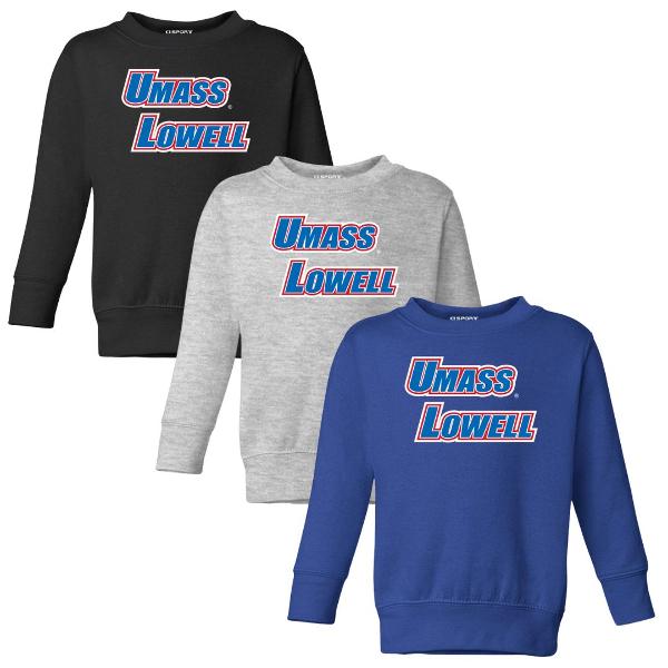 UMass Lowell Athletic Toddler Crew; $24.99