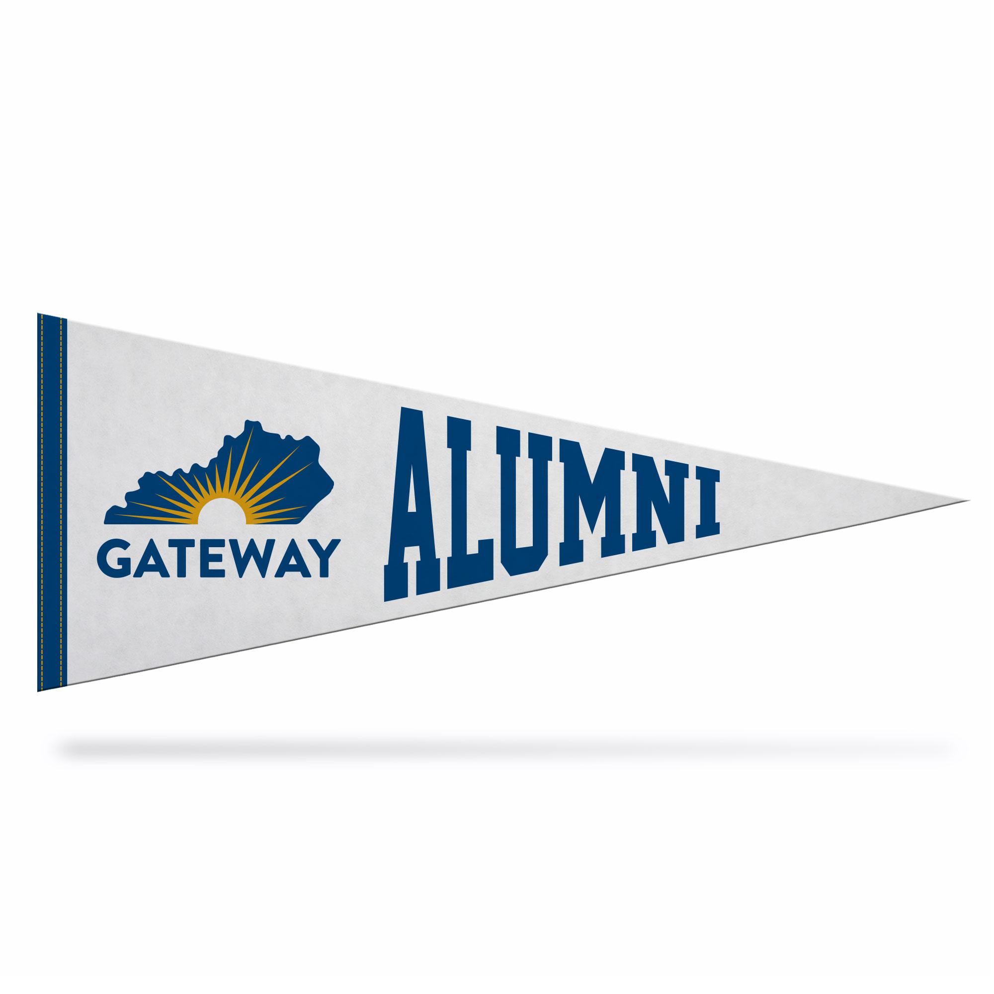 Product image 1 of 1 for KGCTC 12X30 PENNANT ALUMNI