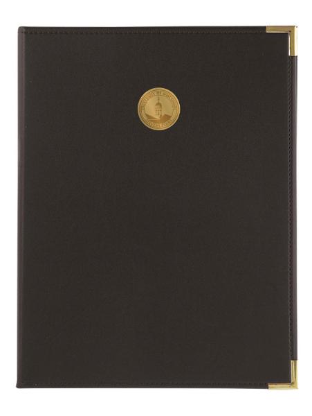 UWSP Classic Padfolio - Medallion, Gold; $39.98