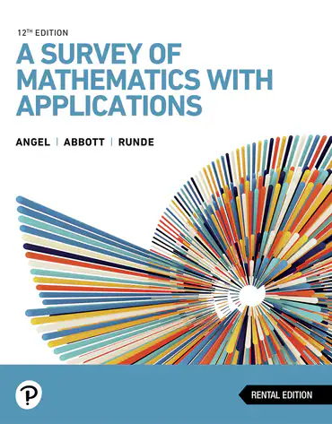Cover image for Survey of Math W/ Appl.