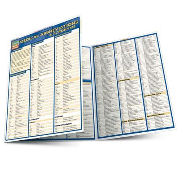 BarCharts / Medical Abbreviations; $6.84