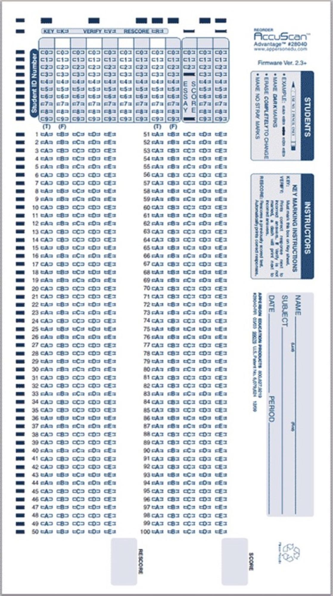 image of: DataLink 1200 Scantron 28040 (100AS)- ORDER MINIMUM 6