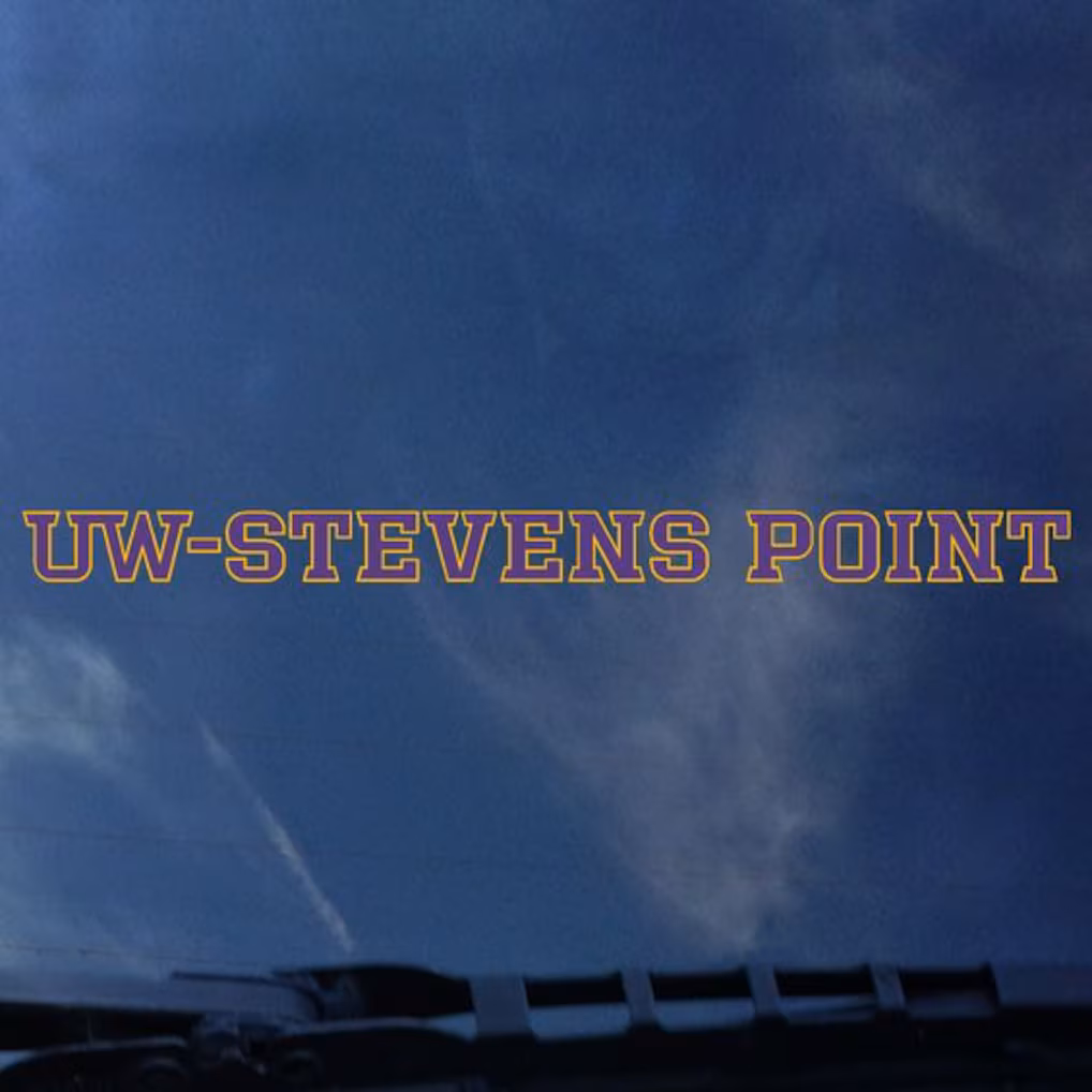 Product image 3 of 3 for University of Wisconsin Stevens Point Color Shock Decal 2