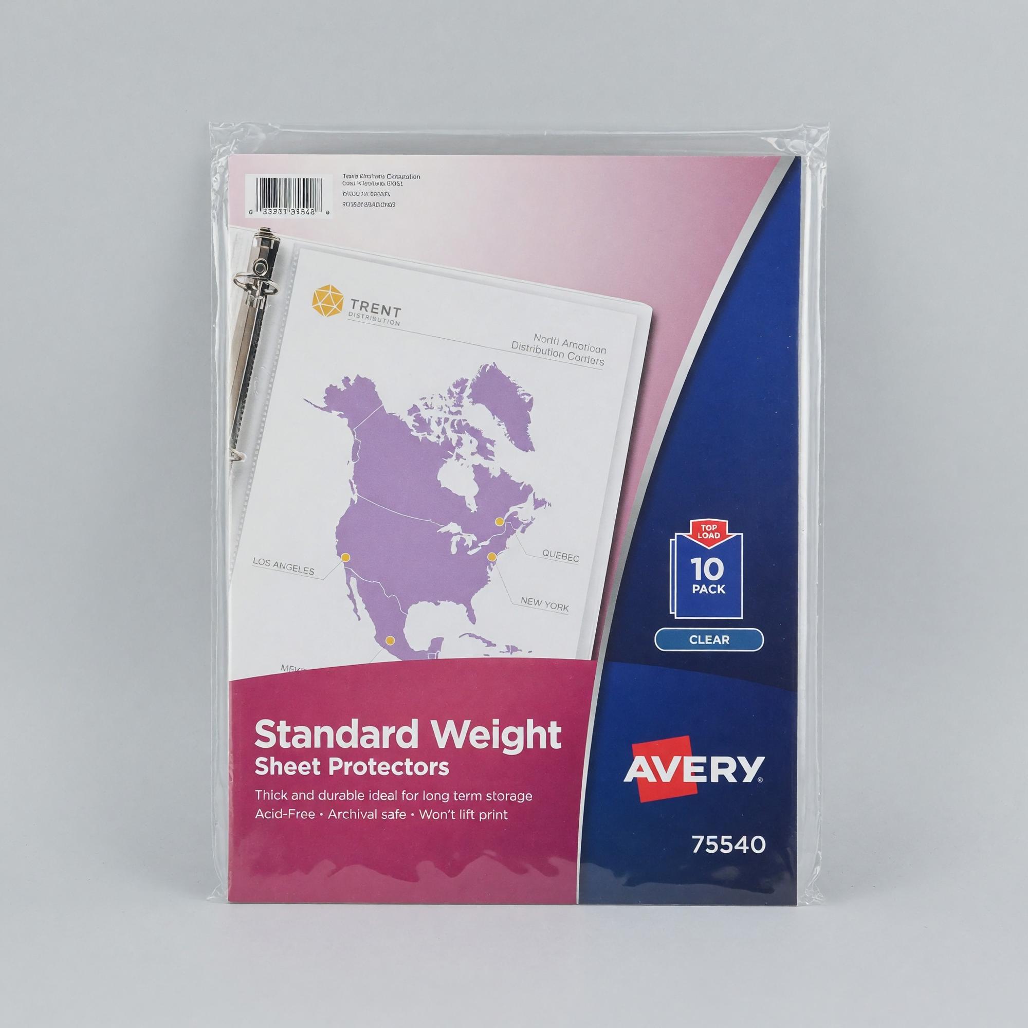Product image 1 of 1 for SHEET PROTECTOR 10 Ct.