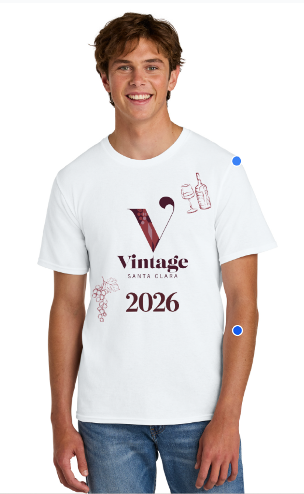 Variant 2 of 2 for Vintage 2026 Short Sleeve Tee