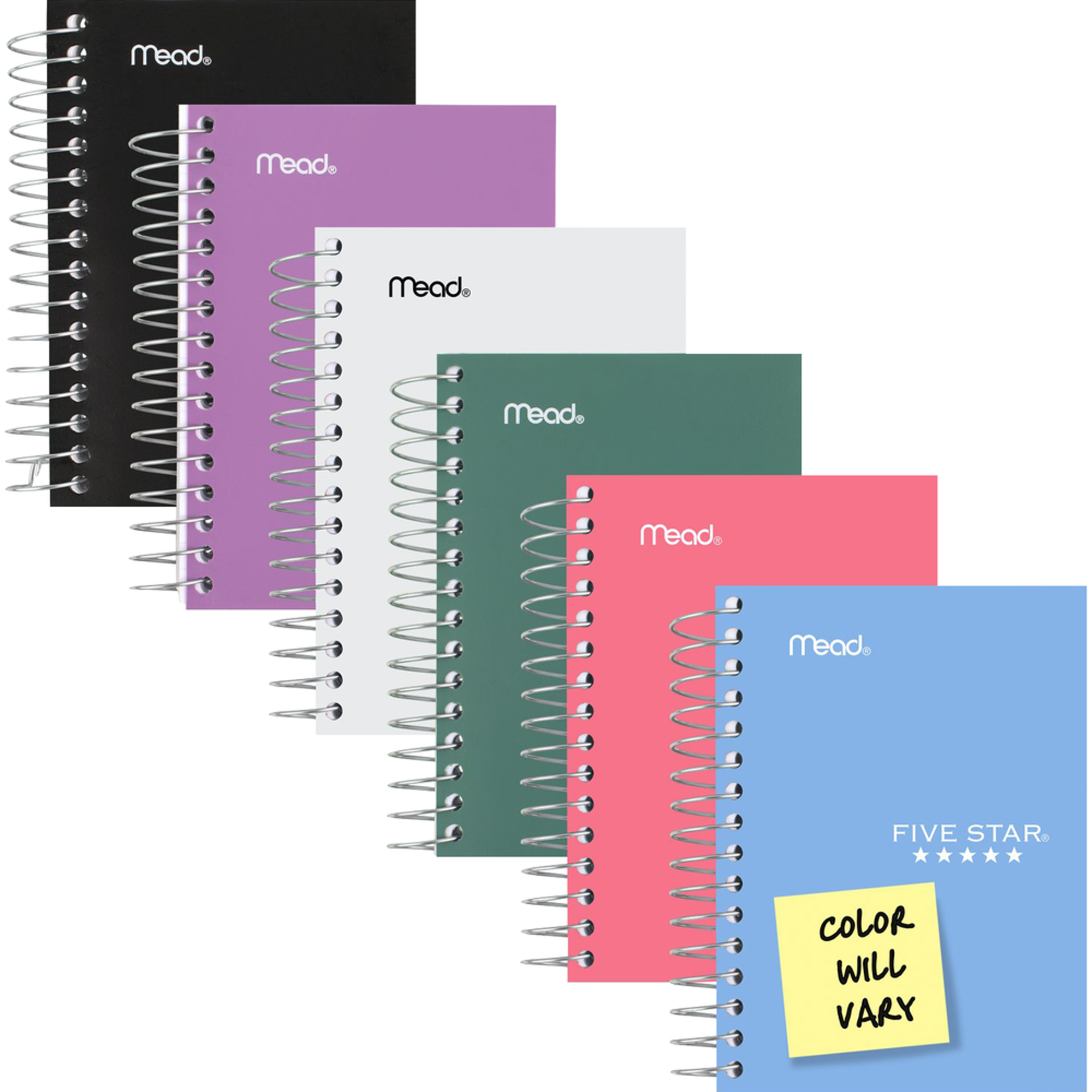 Product image 1 of 1 for Five Star 4in x 5.5in Fat Lil' College Ruled Notebook, Assorted Colors