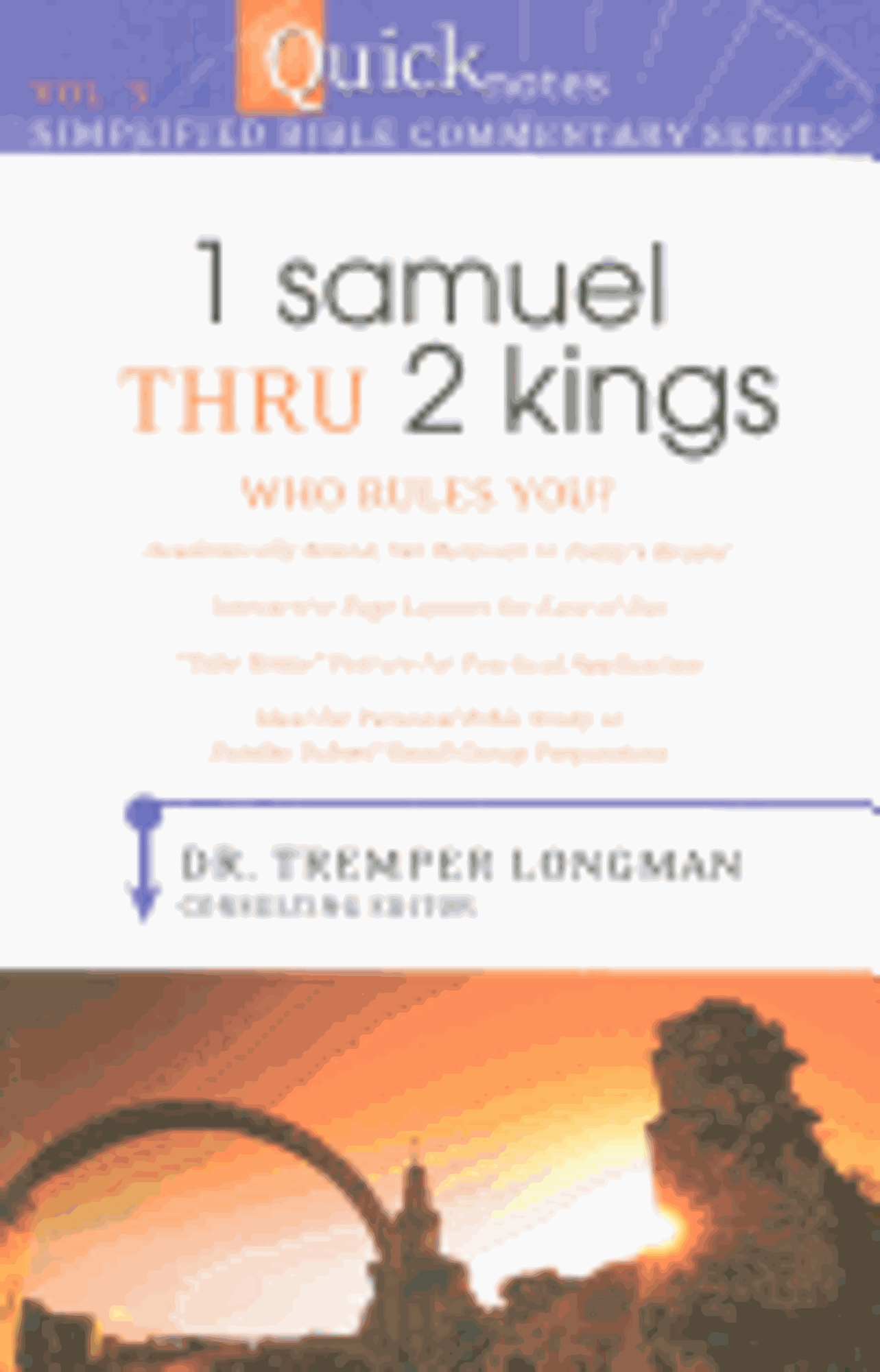 Cover image for 1 Samuel thru 2 Kings