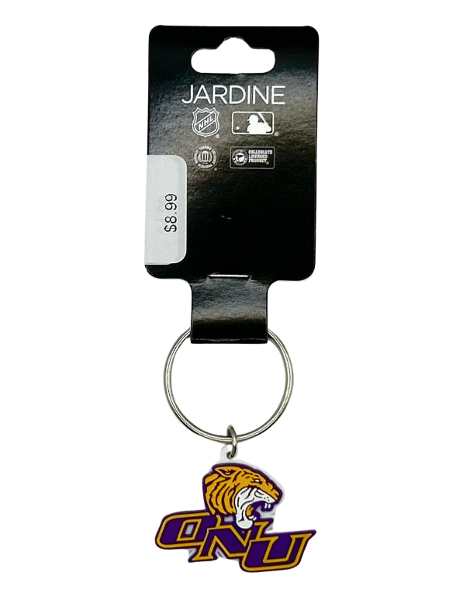 Olivet Nazarene Tigers 3D Softie Key Tag; $8.99