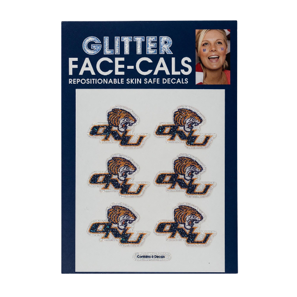 Olivet Glitter Face Decals, 6 Pack; $5.99
