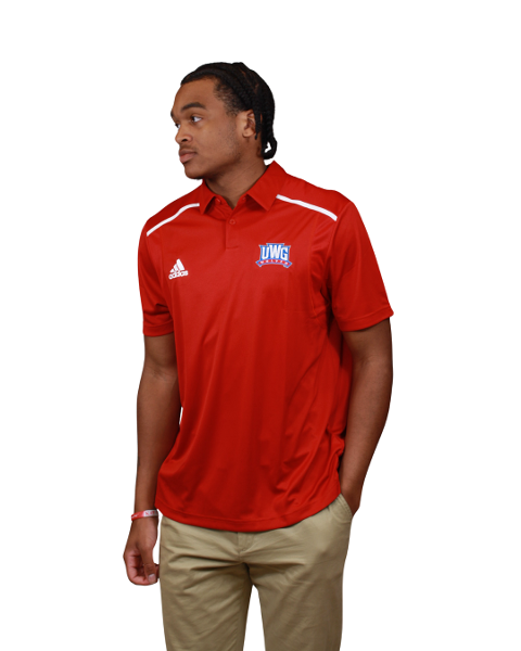 ADIDAS ATHLETICS LOGO TEAM ISSUE POLO; $72.99