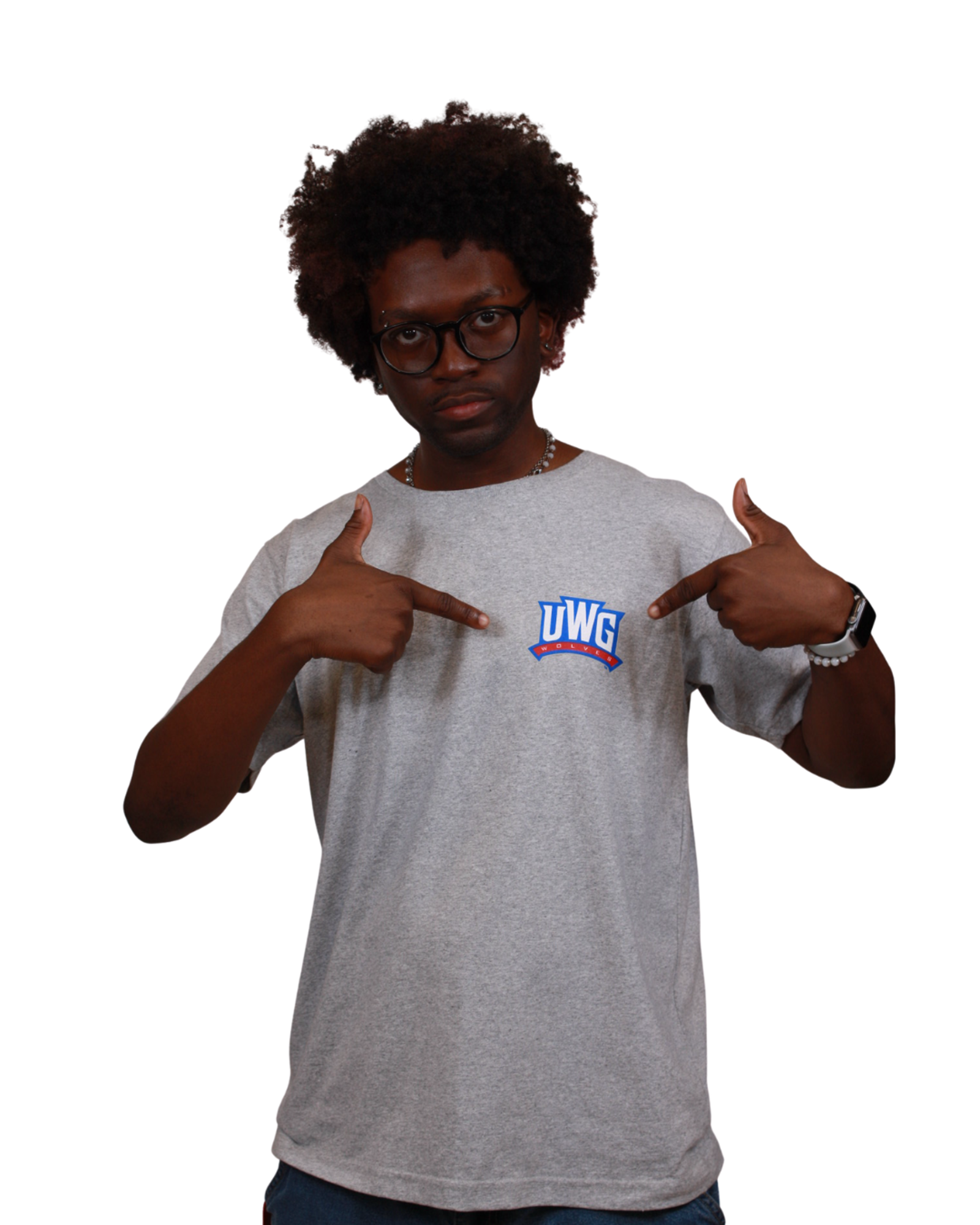 Product image 1 of 8 for RETRO LINES WOLF LOGO T-SHIRT