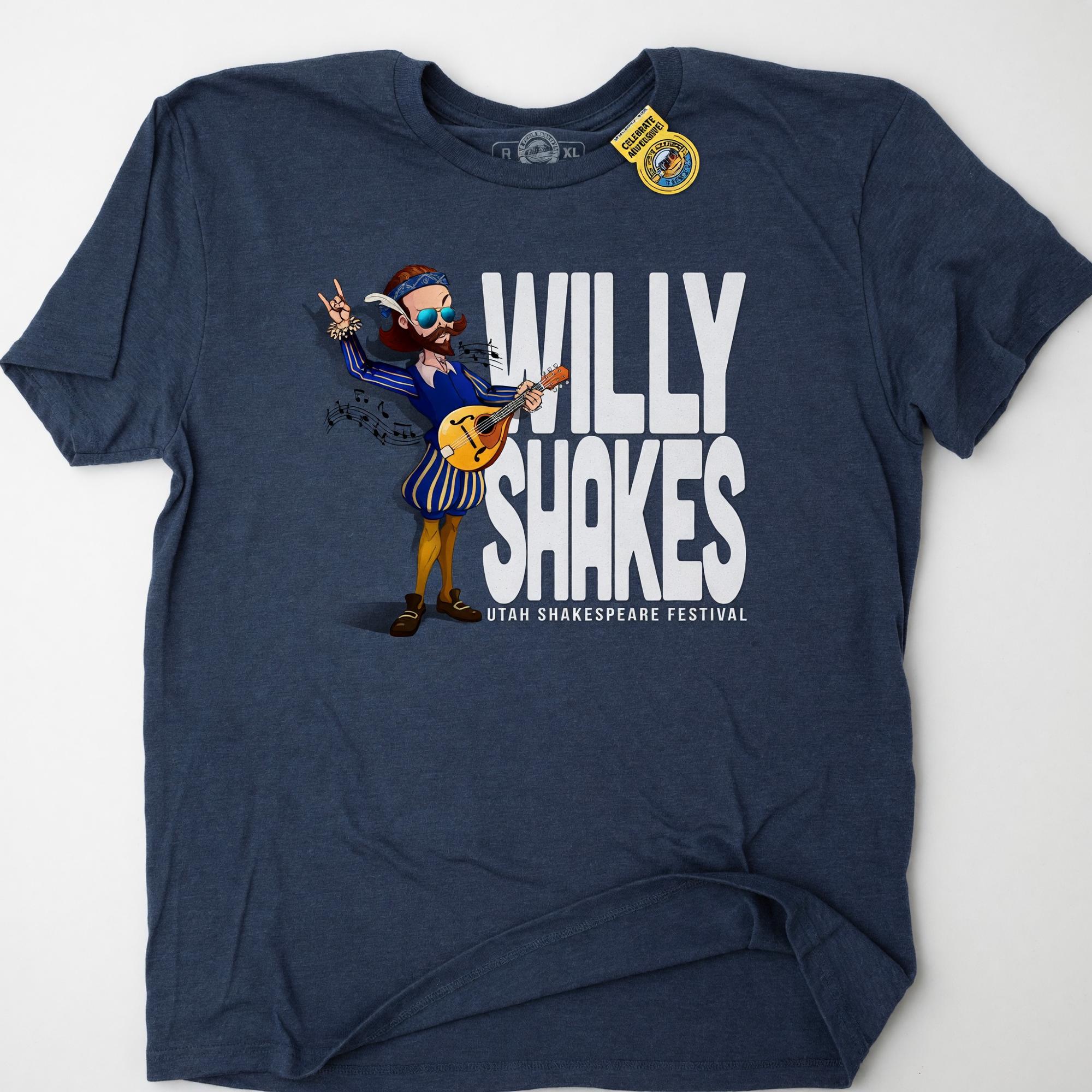 Product image 1 of 1 for WILLY SHAKES UTAH SHAKESPEARE FESTIVAL T-SHIRT