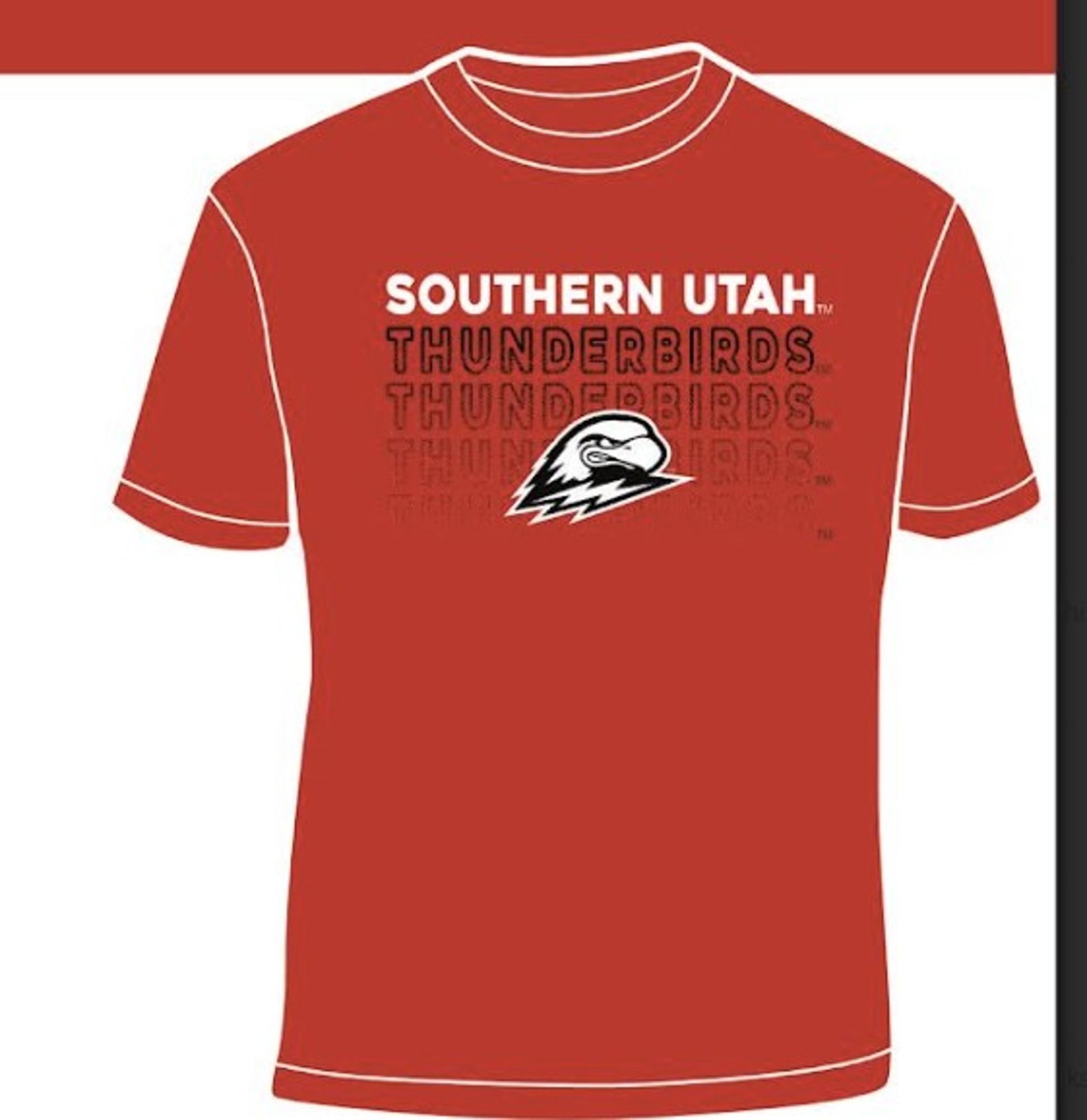 image of: CI SPORT RED TEE S/S SOU THUNDERBIRDS