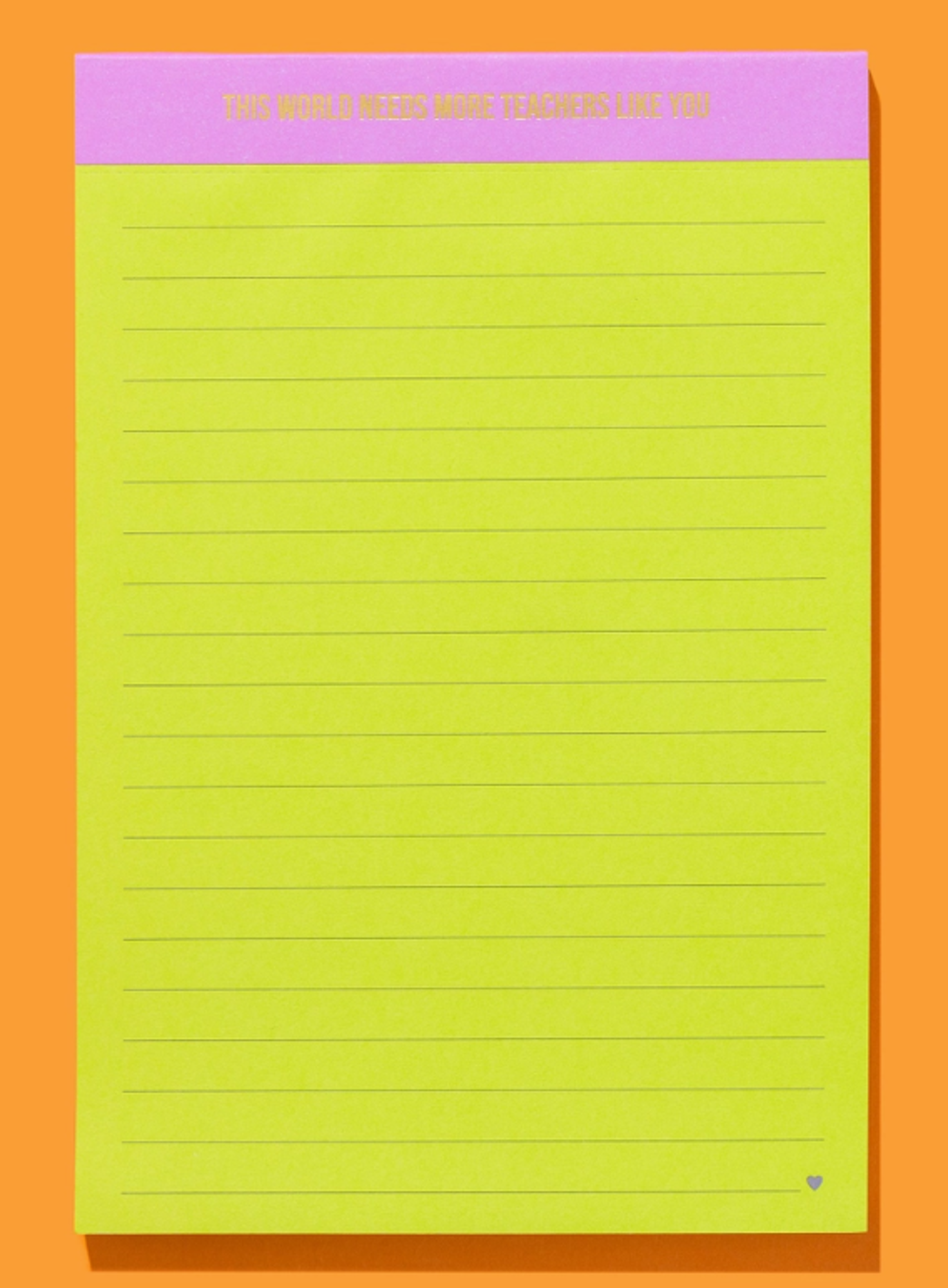 Product image 1 of 1 for Taylor Elliott Designs Large List Pad, Teacher Appreciation, 75 Sheets