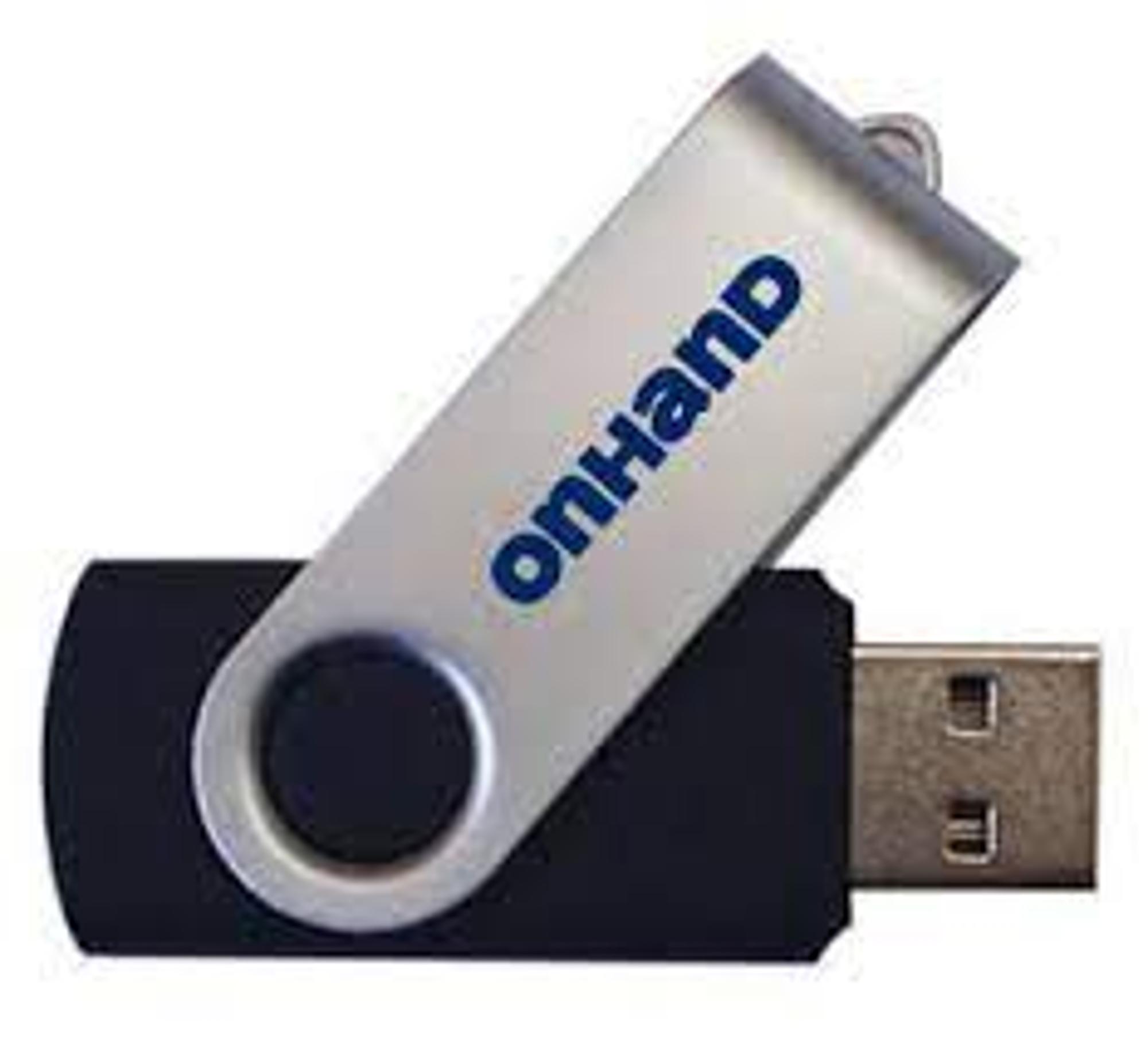 On Hand Swivel USB Flash drive 4gb