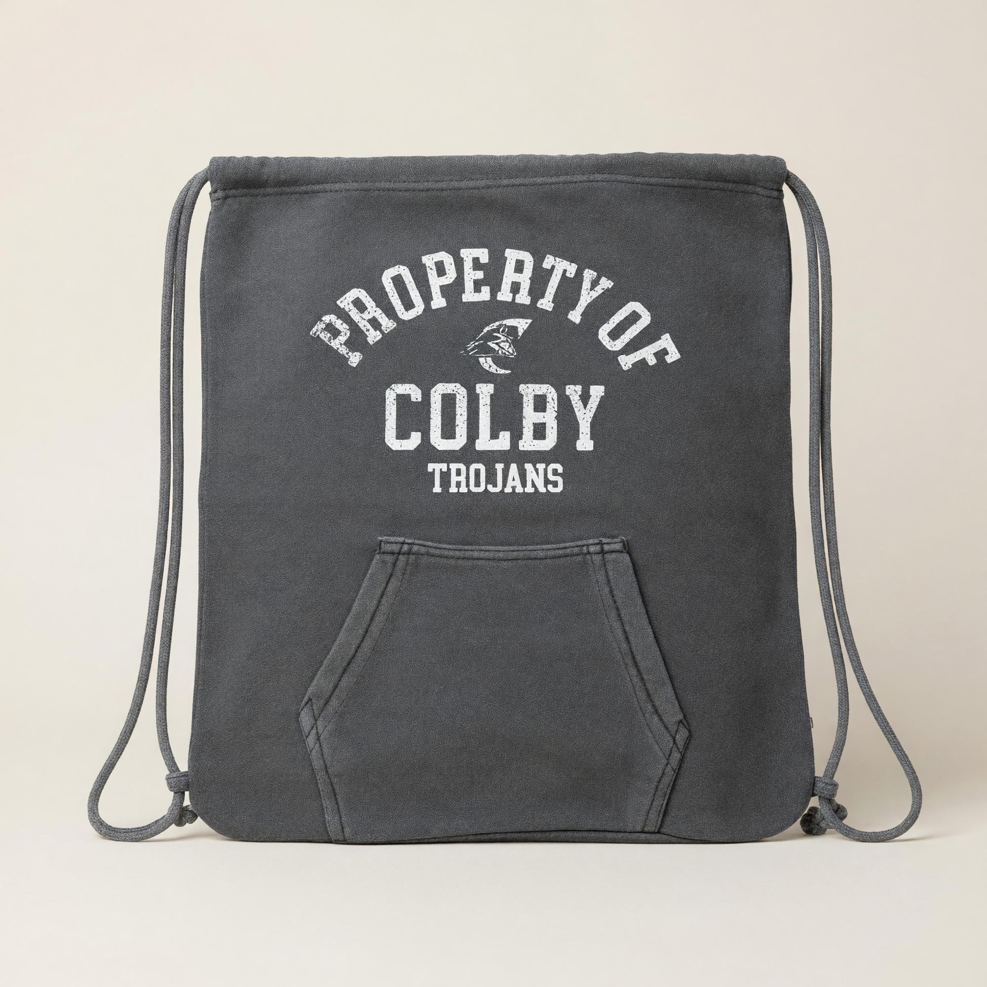 Product image 2 of 3 for Property of Colby Trojans Drawstring Bag