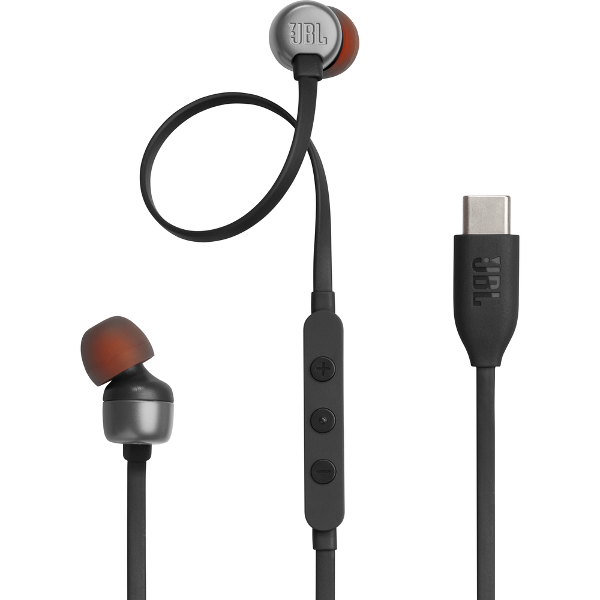 JBL Tune 310C Wired USB-C Earbuds - Black; $24.95