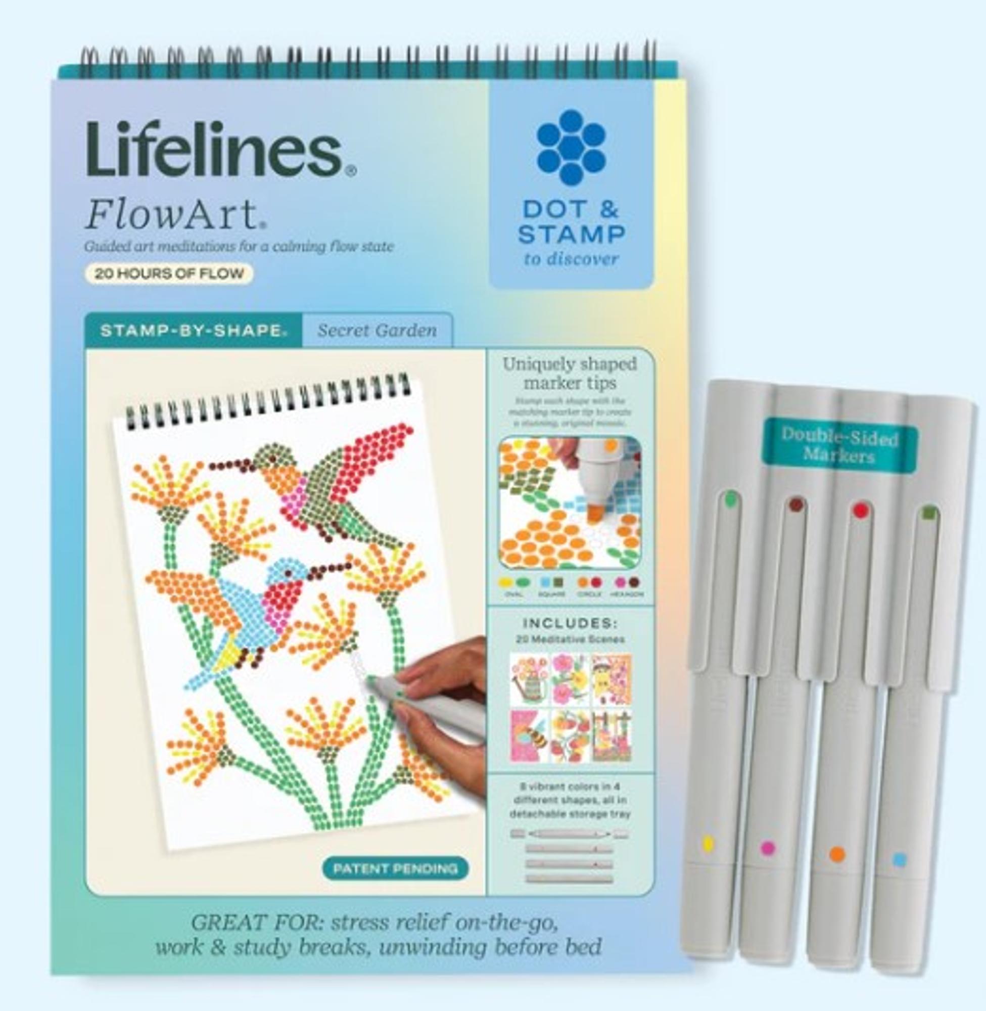 Variant 4 of 4 for FlowArt Color Therapy by Lifelines