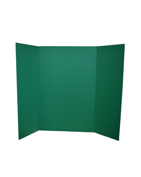 Tri-Fold, Corrugated Presentation Board; $7.99