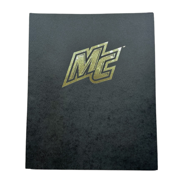 MC Folder - Black; $1.69