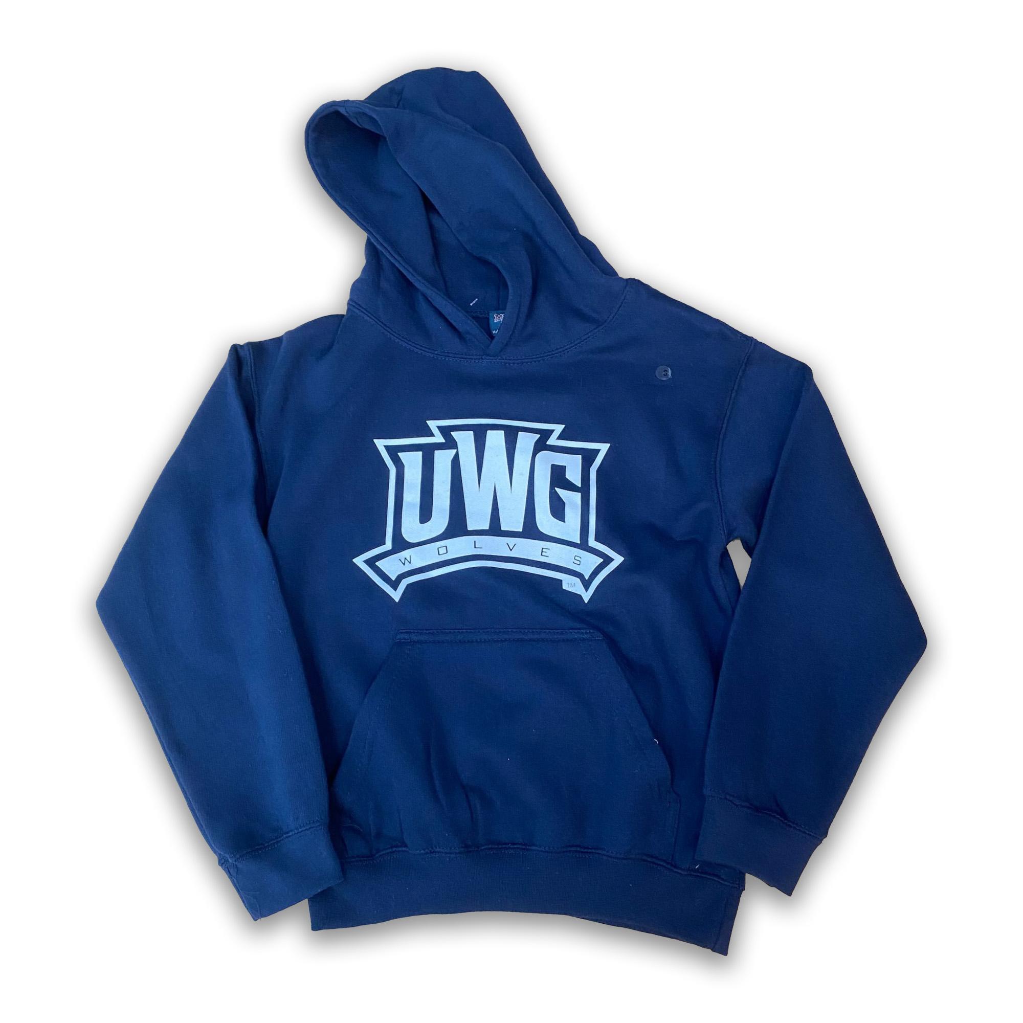 image of: UWG ATHLETICS LOGO YOUTH HOODIE