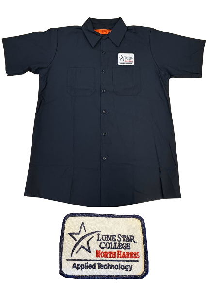 Lone Star College Applied Technology Uniform with Patch; $34.95